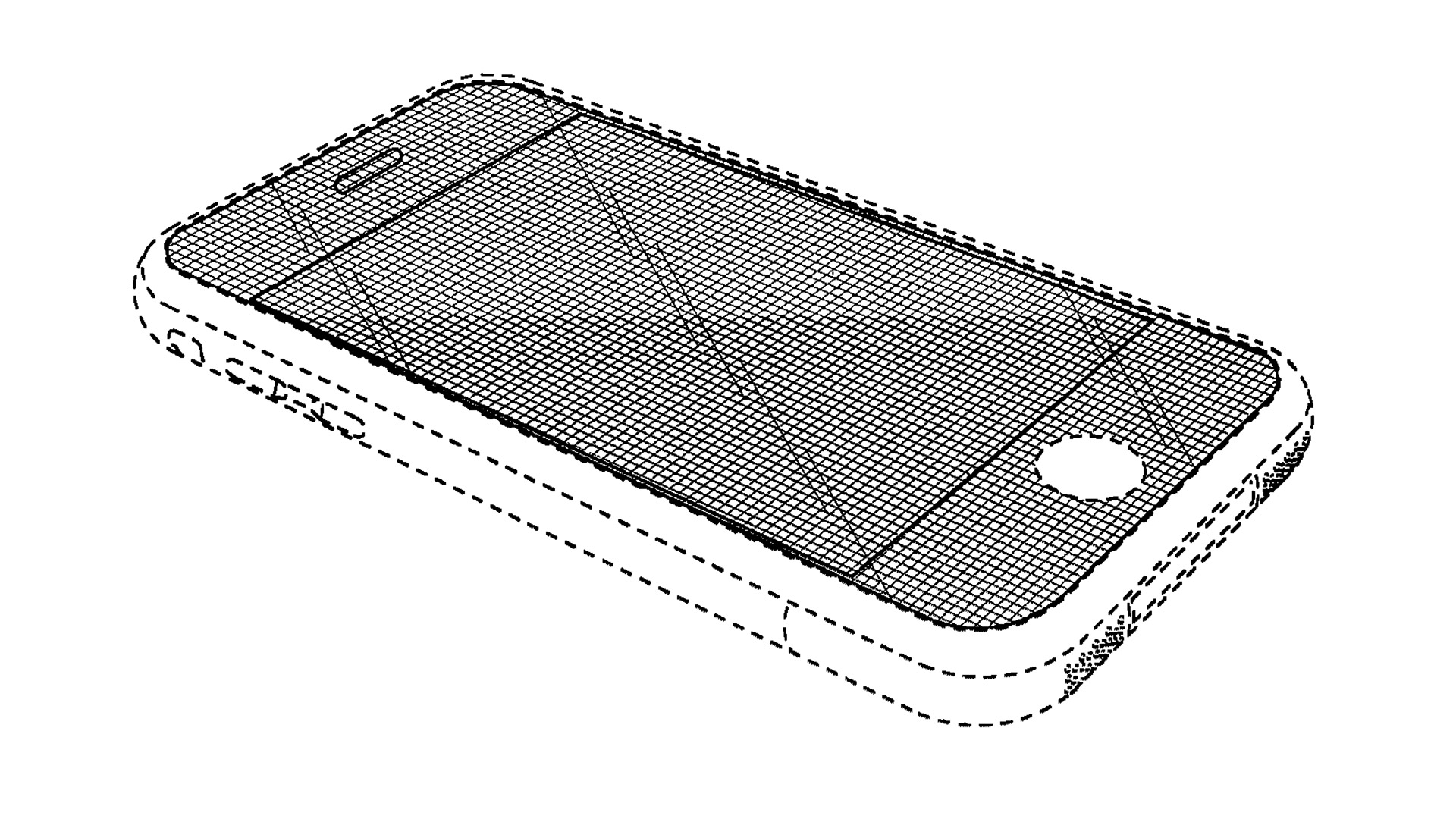 Apple iPhone z roku 2007 jako nákres na patentovém úřadě