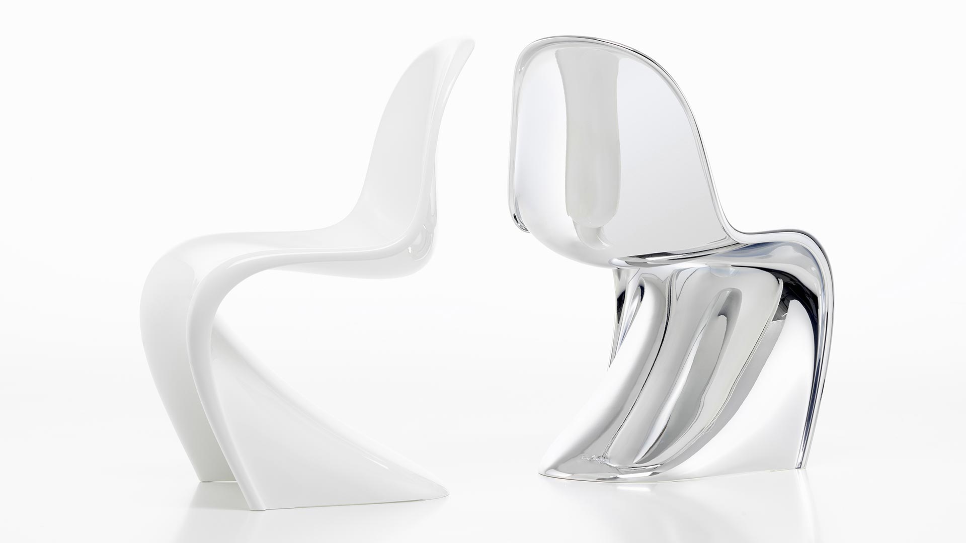 Panton Glow a Panton Chrome. © Vitra