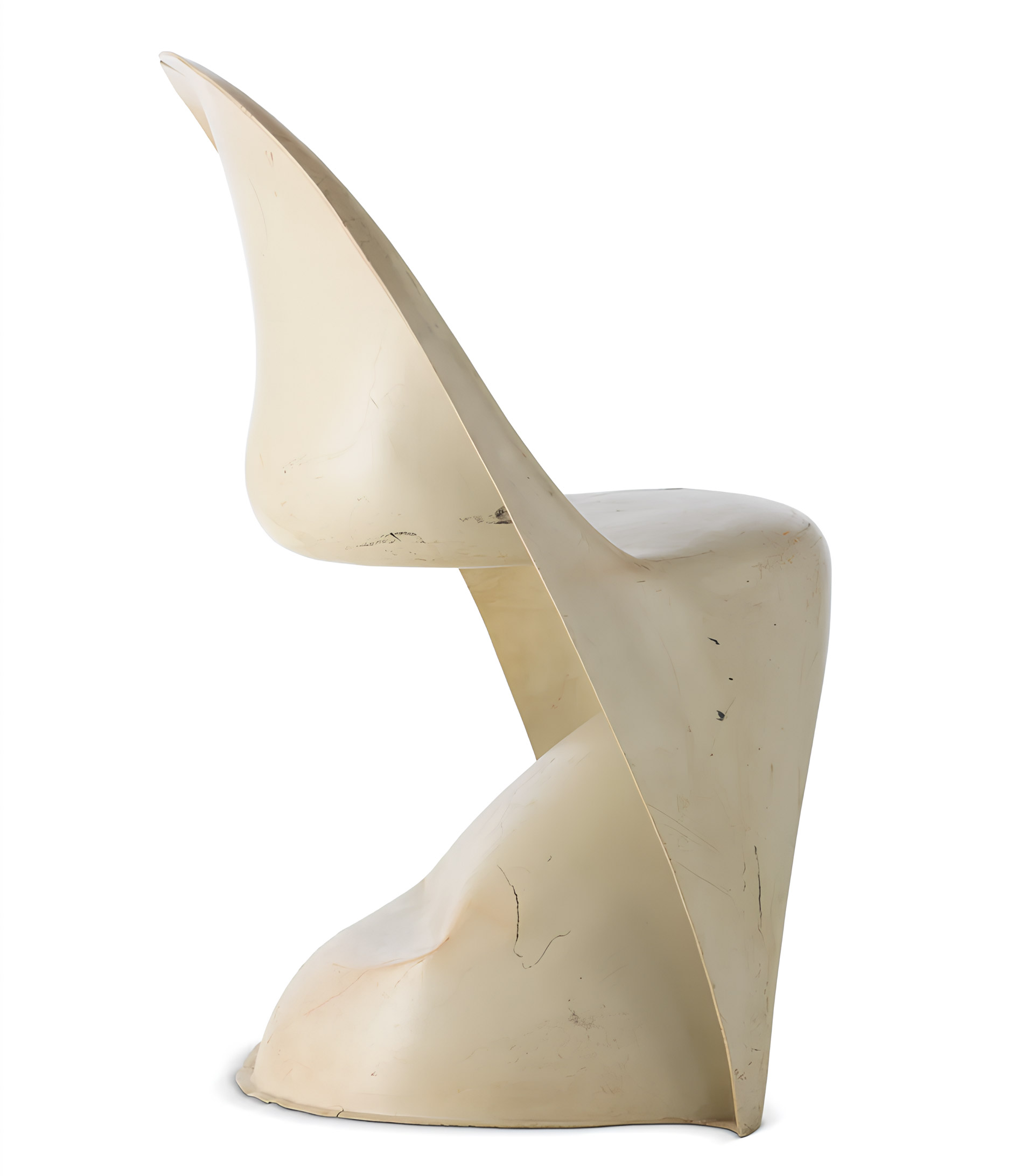 První pokusy o židli podle vize Pantona. © Verner Panton Design AG