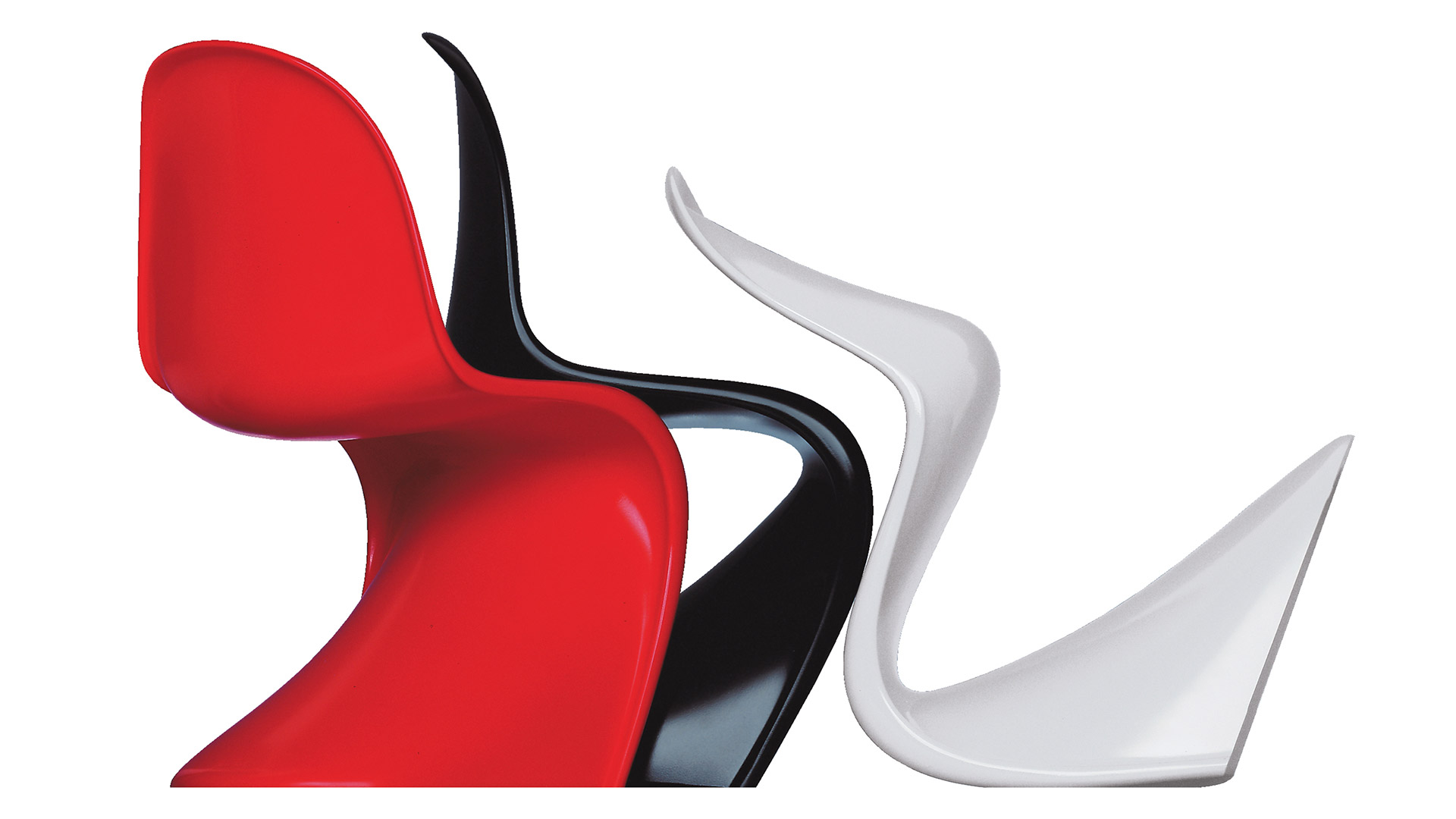 Židle Panton Chair Classic z polyuretanu od značky Vitra. © Vitra