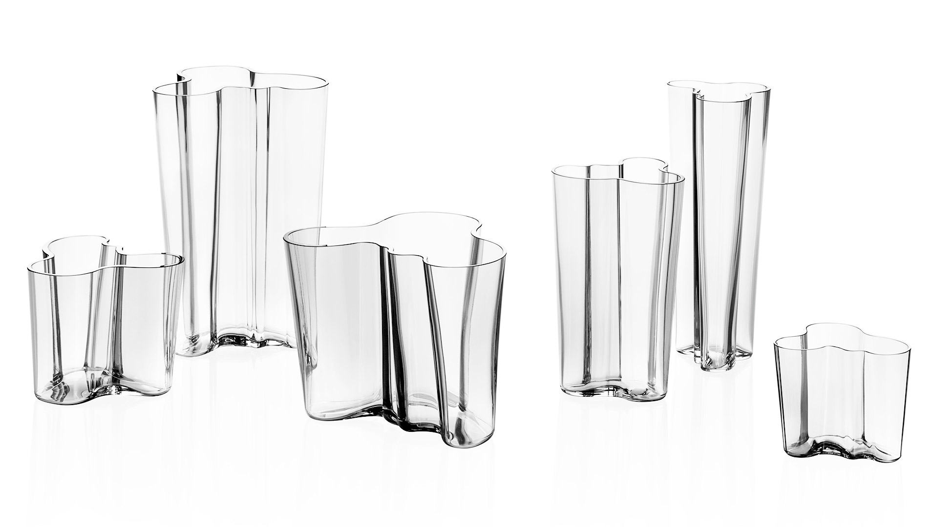 Aktuálně vyráběná kolekce váz Savoy. © Iittala